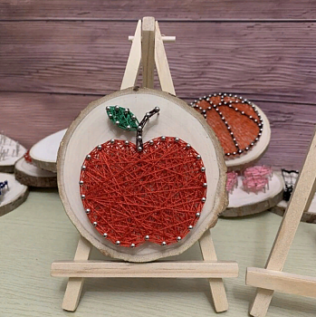 Набор для творчества Стринг Арт Яблоко, 11х11 см