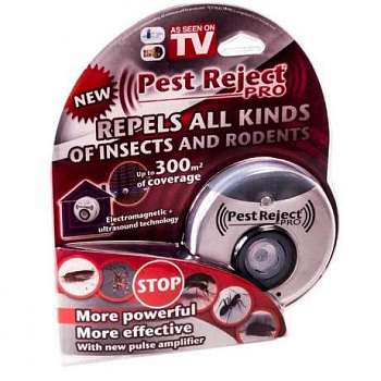 Ультразвуковой отпугиватель грызунов и насекомых Pest Reject Pro