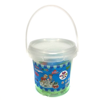 Кинетический волшебный песочек в ведёрке с формочками MODEL SAND, 150 г