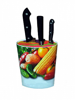 Подставка для ножей, 16х16х7 см