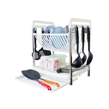 00018257 Сушилка для посуды с поддоном