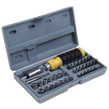 Набор инструментов Piece Bit and Socoket Set, 41 деталь