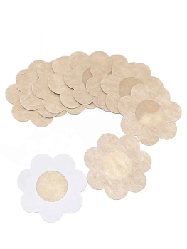 Одноразовые наклейки на соски Nipple Cover, 5 пар