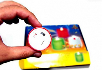 00007315 Цветной светодиодный фонарик в форме свечи