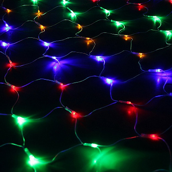 00011306 Электрогирлянда Сетка 240 LED, 2х2 м