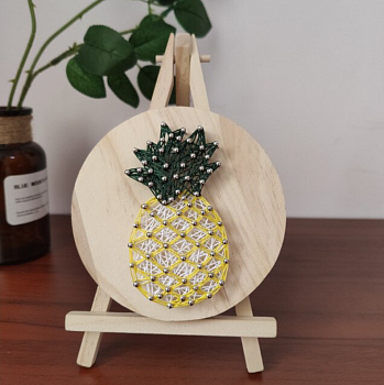 Набор для творчества Стринг Арт Ананас, 11х11 см