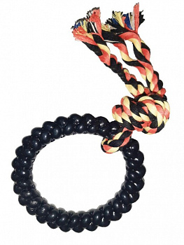 Игрушка для животных "Кольцо на канате"