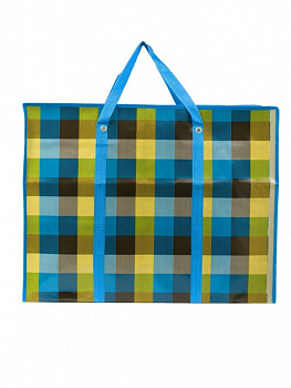 00022580 Двухслойная прочная хозяйственная сумка на молнии, 60х45х18 см 00022580 Двухслойная прочная хозяйственная сумка на молнии, 60х45х18 см