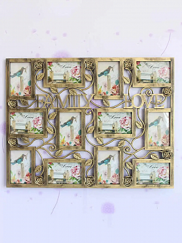 00019361 Рамка для фото Family Love