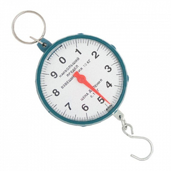 00012625 Безмен круглый, 10 кг