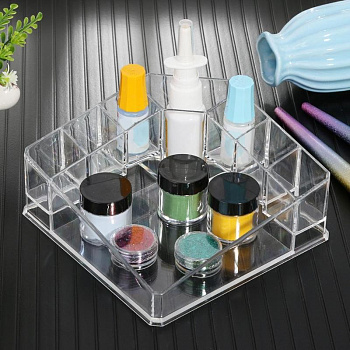 Подставка для косметики Cosmetic Organizer 8010, 14х14 см