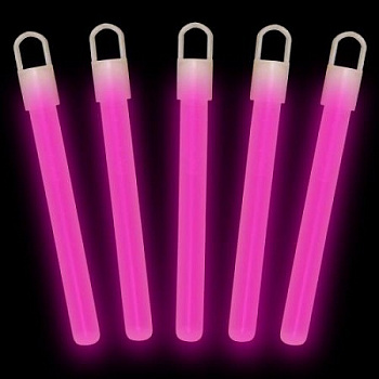 Светящиеся кулоны-подвески Glow Sticks, 2 шт