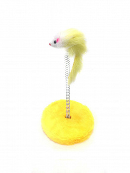 00020802 Дразнилка для кошек на подставке с мышкой-погремушкой