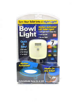 Подсветка для унитаза с датчиком движения Bowl Light