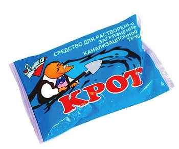 Порошок для очистки труб Золушка Крот, 90 г