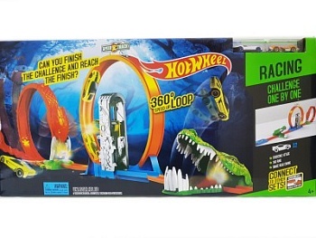 Большой игровой набор Атака крокодила и кобры HOT WHEELS, АРТ 6763