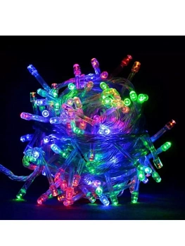 Новогодняя светодиодная гирлянда 100 LED лампочек, 2 шт