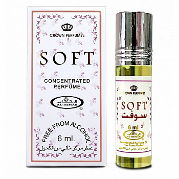 Масляные арабские духи Al-Rehab Concentrated Perfume SOFT, 6 мл