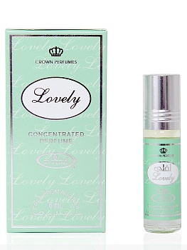 Масляные арабские духи Al-Rehab Concentrated Perfume LOVELY, 6 мл