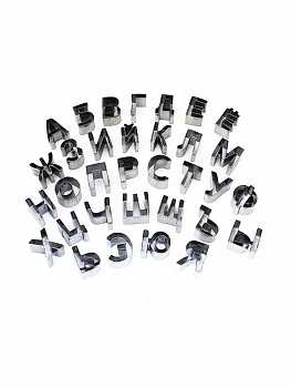 Формы для выпечки, буквы