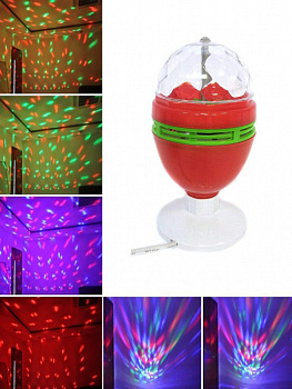 00020171 Светящийся шар на подставке, светодиодный