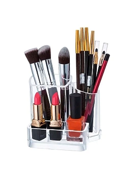 Подставка для косметики Cosmetic Organizer 8007, 3 ячейки