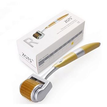 Мезороллер с позолоченными иглами ZGTS