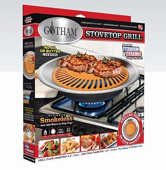 Устройство для приготовления барбекю в домашних условиях STOVETOP GRILL Устройство для приготовления барбекю в домашних условиях STOVETOP GRILL
