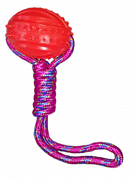 00027529 Игрушка для животных Канат с мячом
