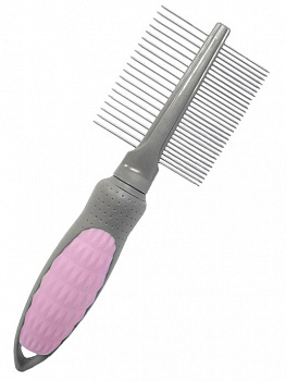 00026300 Расческа для животных, двухсторонняя