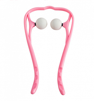 00038114 U-образный массажёр для расслабления мышц, 2 ролика