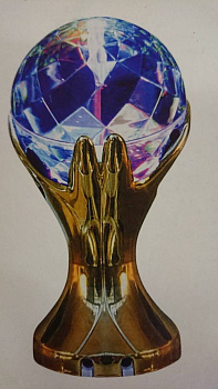 00007630 Диско-лампа Рука LED Full Color Rotating Lamp