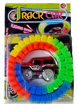 Светящийся в темноте волшебный трек Magic Tracks 56 деталей