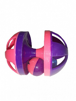 00020806 Игрушка-погремушка для кошек и собак "Колесо"