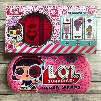 Кукла в капсуле LOL UNDER WRAPS, 16х8 см