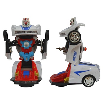 Робот-трансформер 2 в 1 Полицейская машина