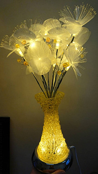 00007656 Светодиодные светильники ЦВЕТЫ В ВАЗЕ