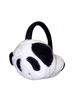 00034198 Наушники утепленные меховые "Пандочка"