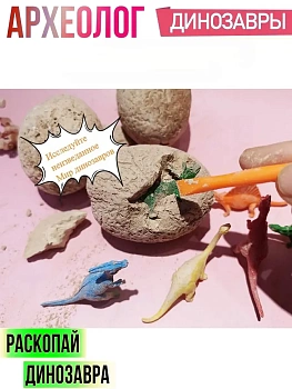 Археологические раскопки яйца