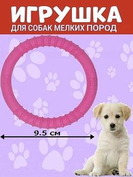 00020512 Игрушка для собак Кольцо, 9.5 см