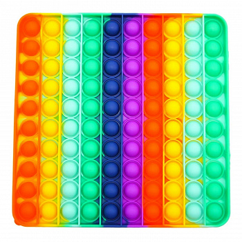 00031802 Pop it вечная пупырка игрушка антистресс Большой Квадрат