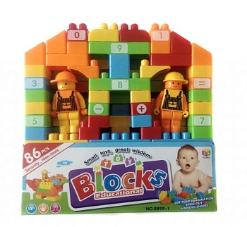 Конструктор BLOCKS, 86 элементов