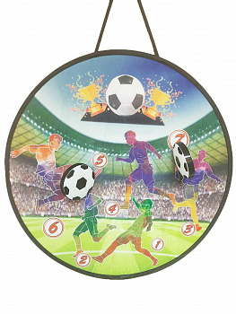 00028880 Детский метательный набор с тканевой мишенью 70 см и двумя снарядами-липучками