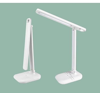 Настольная светодиодная лампа с подставкой для телефона