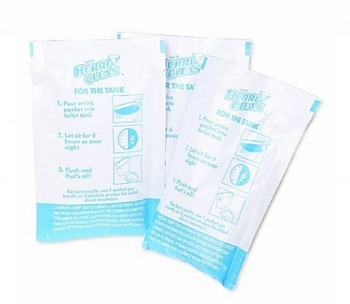 Пенящийся очиститель для унитаза Hurri Clean, 3 пакета