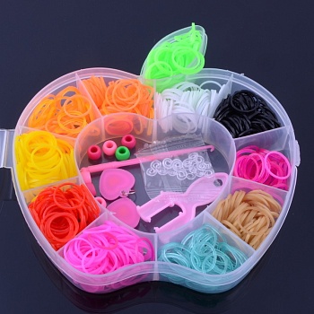 Набор резиночек для плетения Rainbow Loom Яблоко