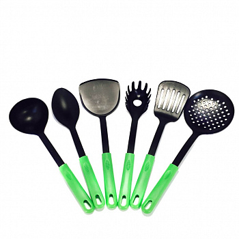 00006812 Набор кухонных принадлежностей из нейлона KITCHEN TOOLS, 6 предметов