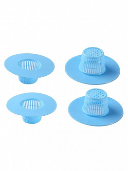 Ситечко-улавливатель волос HAIR STRAINER WITH HOOD 2 ШТ