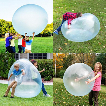 00040595 Суперпрочный надувной шар Jelly Balloon Ball,  80 см