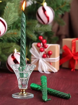 00038852 Праздничные ароматизированные свечи 20 см, 4 шт